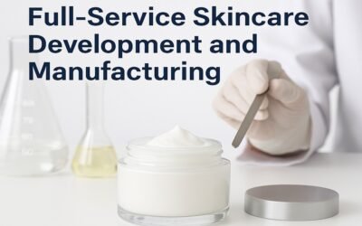 Why Full-Service Skincare Development and Manufacturing Is the Smart Choice for Growing Brands